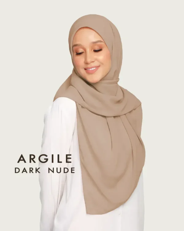 ARGILE | Bessential Bawal Magnetic B47 With Styling Button Lux Chiffon Silk